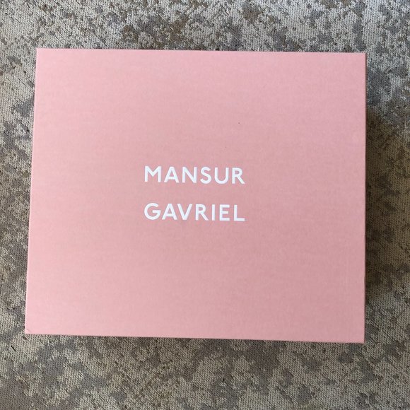 Mansur Gavriel Floral Silk Trench - Sky Blue - Picture 6 of 6